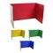 Flipside Products 18”x 48” Study Carrels, Privacy Boards, Student Privacy and Focus Booth for The Classroom, Desk Divider